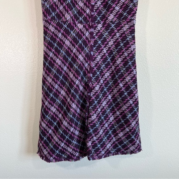 KATE SPADE Plaid Tweed Fit & Flare Dress 8 - Picture 3 of 8